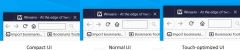 FirefoxڼезCompact ui